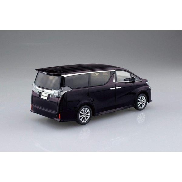 アオシマ ザ・スナップキット楽プラ No.04-C 1/32 トヨタ ヴェルファイア(バーニングブラッククリスタルシャインガラスフレーク) ※接着剤不要 |  | 01