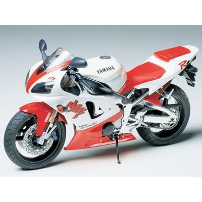 タミヤ 1/12 ヤマハYZFカスタムバイクプラモデル完成品 タミヤ（TAMIYA） 73 1/12 ヤマハ YZF-R1 : レインボーテン - 通販