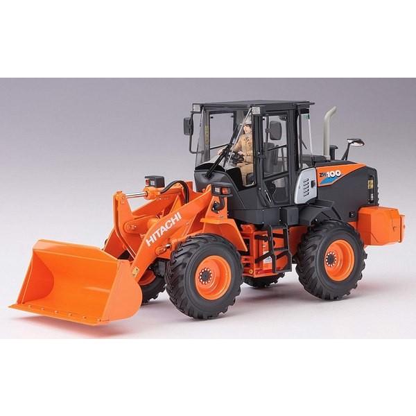 ハセガワ WM04 1/35 日立建機 ホイールローダ ZW100-6 ※フィギュア1体付属(女性オペレーター/着座姿勢) | ハセガワ | 01