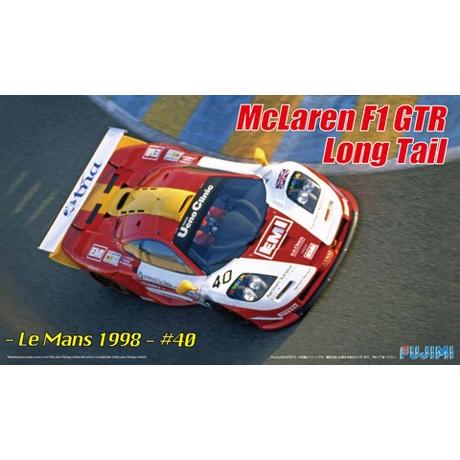 フジミ #RS59 1/24 マクラーレン F1 GTR ロングテール ル・マン 1998 #40｜rainbowten