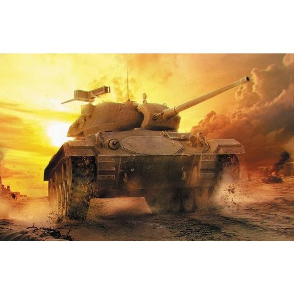 イタレリ(プラッツ) WOT39504 1/35 「WORLD OF TANKS」 アメリカ 軽戦車 チャーフィー(ゲームで使えるボーナスコード付属) | 