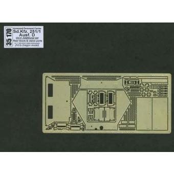 アベール 35170 1/35 独Sdkfz.251/1D兵員輸送車vol.4後部ドア(ドラゴン) | 