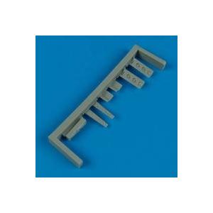 クイックブースト QB72298 1/72 P-40 ウォーホーク 脚格納カバー(レジン.アカデミー用) | 