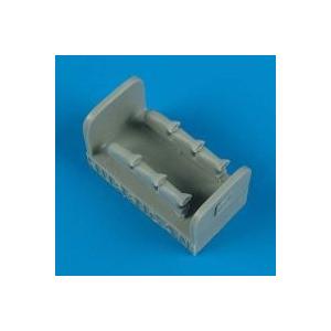 クイックブースト QB72310 1/72 ハリケーンMk.IIフィッシュテイル型排気管(レジン.エアフィックス用) | 