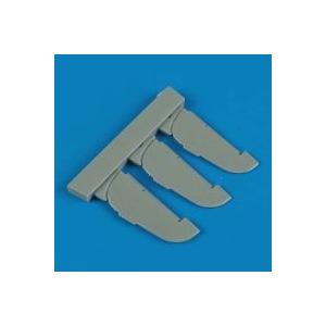 クイックブースト QB72311 1/72 Fw-190A3 方向舵(レジン.タミヤ用) | 