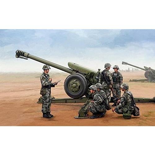 トランペッターモデル 02330 1/35 中国軍 96式 122mm 榴弾砲｜rainbowten