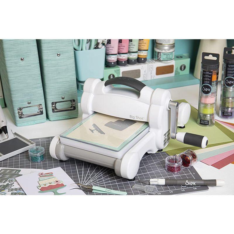 Sizzix ビッグショット (ホワイト&グレー) 660200 日本正規品 ビッグショット ホワイト&グレー