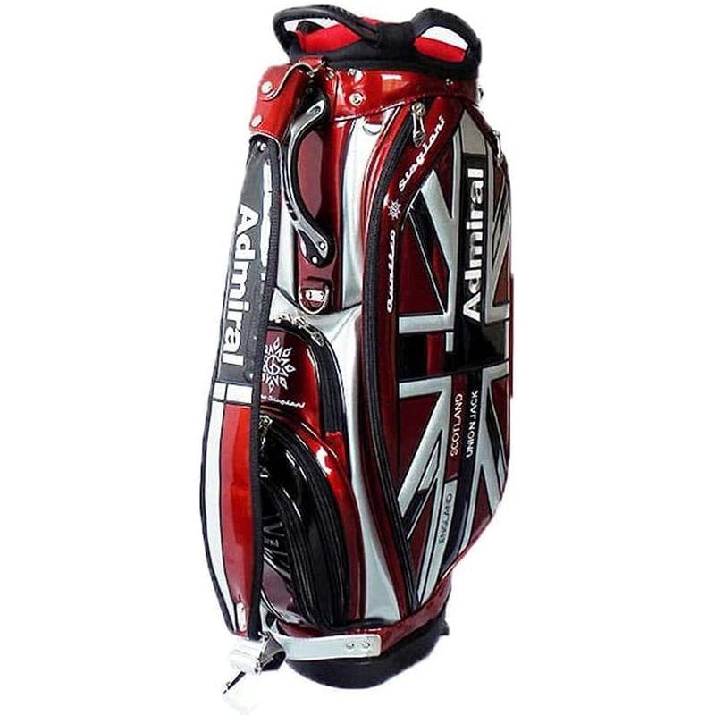 ADMIRAL アドミラル アドミラル×クアトロスタジオーニ スタンドキャディバッグ 2021FW ADMG7FCB- 9型 5分割 (レッ アドミラル アドミラル×クアトロスタジオーニ スタンドキャディバッグ 2021FW ADMG7FCB 9型 5分割