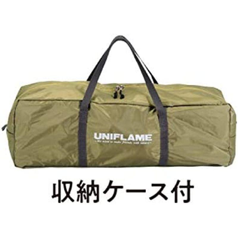 ユニフレーム タープ UFビックタープ 8×6 カーキグリーン (693254) タープ UFビックタープ 8×6 カーキグリーン