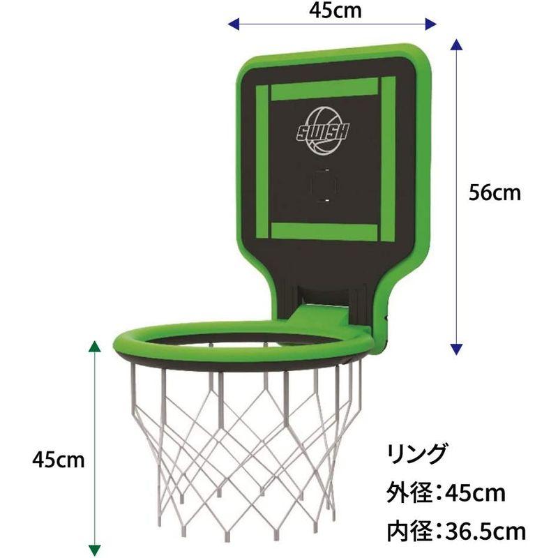 Swish ポータブル バスケットゴール 持ち運びできる 高さ調整 子供から大人まで対応 様々な場所に取付け可能 公園 自宅 屋外 室内 組 ポータブル バスケットゴール 持ち運びできる 高さ調整 子供から大人まで対応 様々な場所に取付け可能 公園 自宅 屋外 室内
