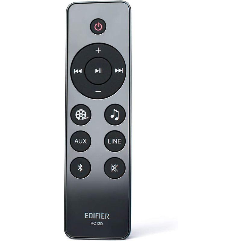 Edifier D12 Bluetooth 5.0 ブックシェルフスピーカー小型 - アンプ内蔵アクティブスピーカー 木製 - 統合デスクト D12 Bluetooth ブックシェルフスピーカー小型 アンプ内蔵アクティブスピーカー 木製