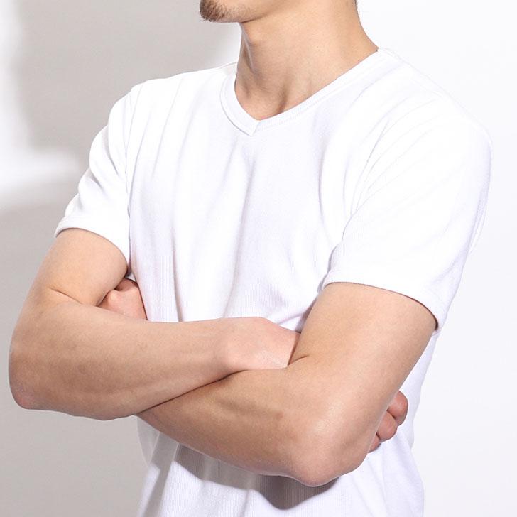 AVIREX（アヴィレックス） アビレックス AVIREX Tシャツ Vネック 半袖