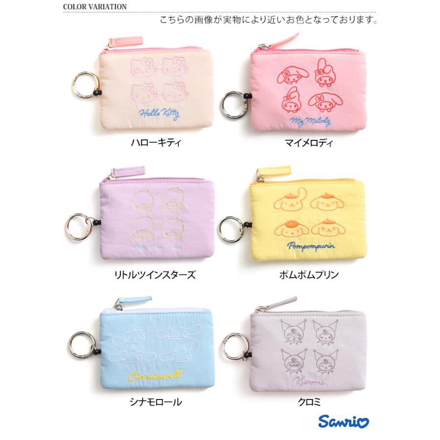 サンリオ Sanrio パスケース リール付き キャラクター レディース 定期