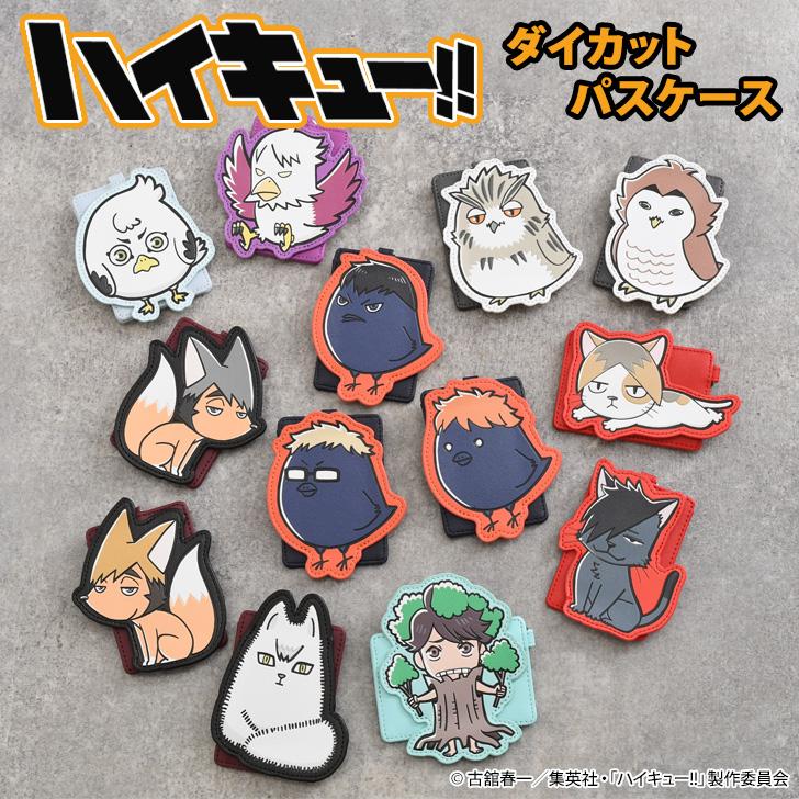 ハイキュー!! パスケース キャラクター レディース メンズ 定期ケース