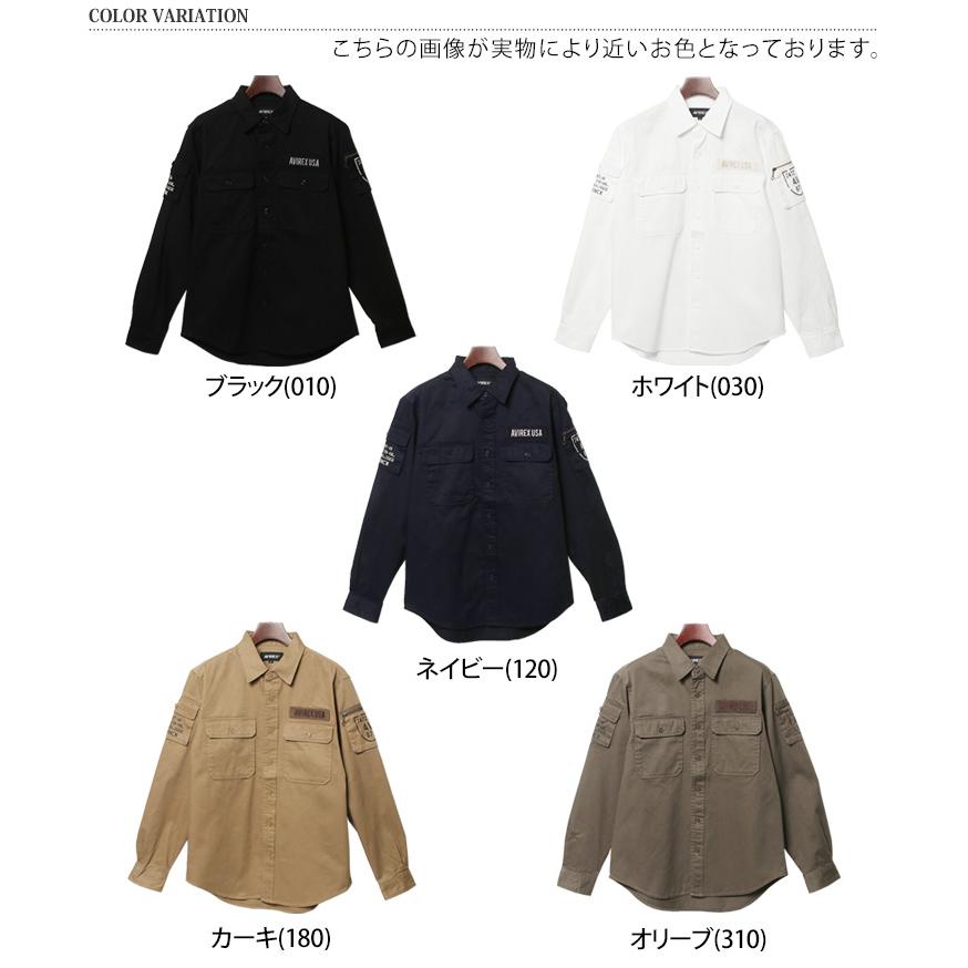 AVIREX（アヴィレックス） ファティーグシャツ メンズ トップス