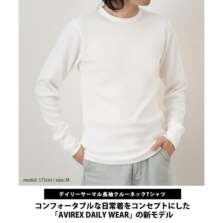 AVIREX（アヴィレックス） AVIREX Tシャツ メンズ 長袖 厚手 ブランド