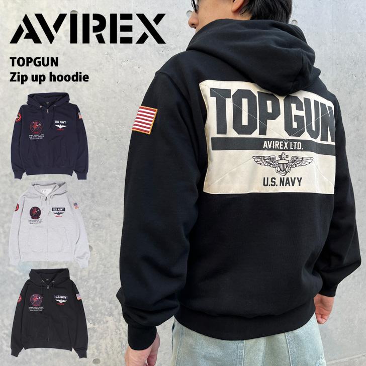 AVIREX（アヴィレックス） プルパーカー フーディー トップス 長袖