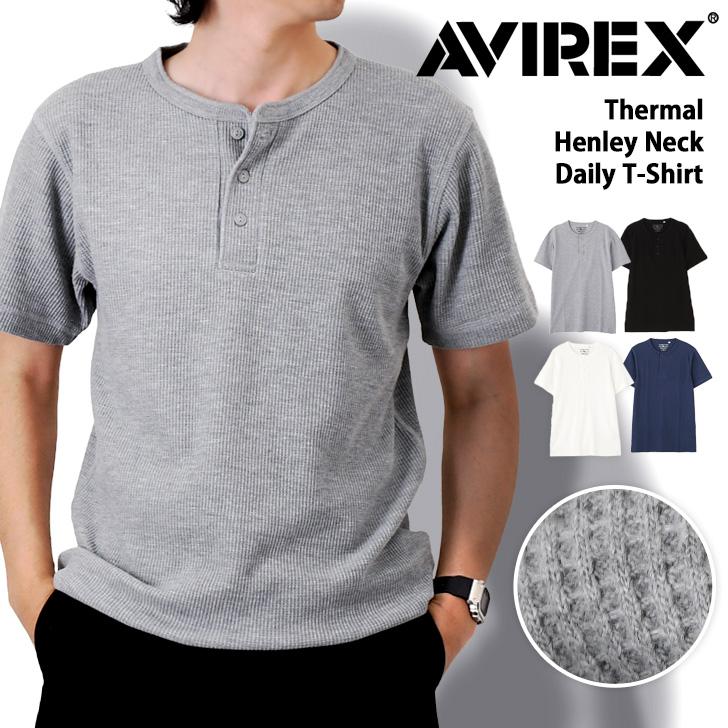 AVIREX（アヴィレックス） AVIREX Tシャツ メンズ 半袖 無地 厚手