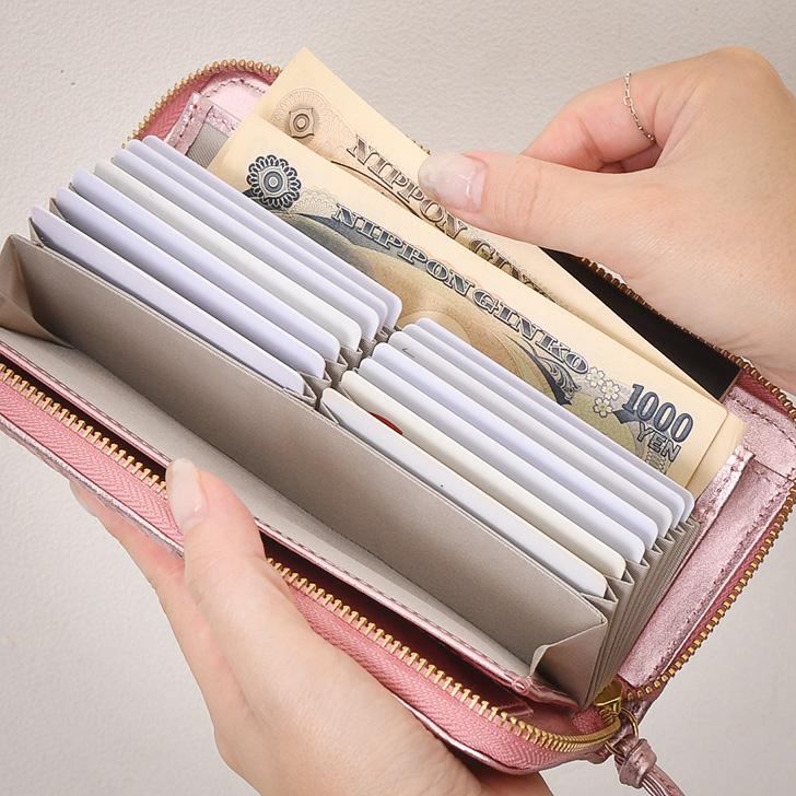 perche（ペルケ） 長財布 レディース ブランド 本革 大容量 レザー