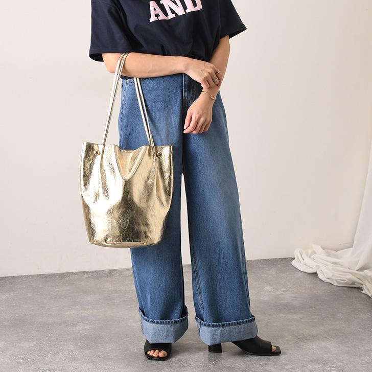 jewel 持ち手が金の上品なカバン Small Cadiz Hand-knotted Rope Tote In Metallic For Women | J.Crew