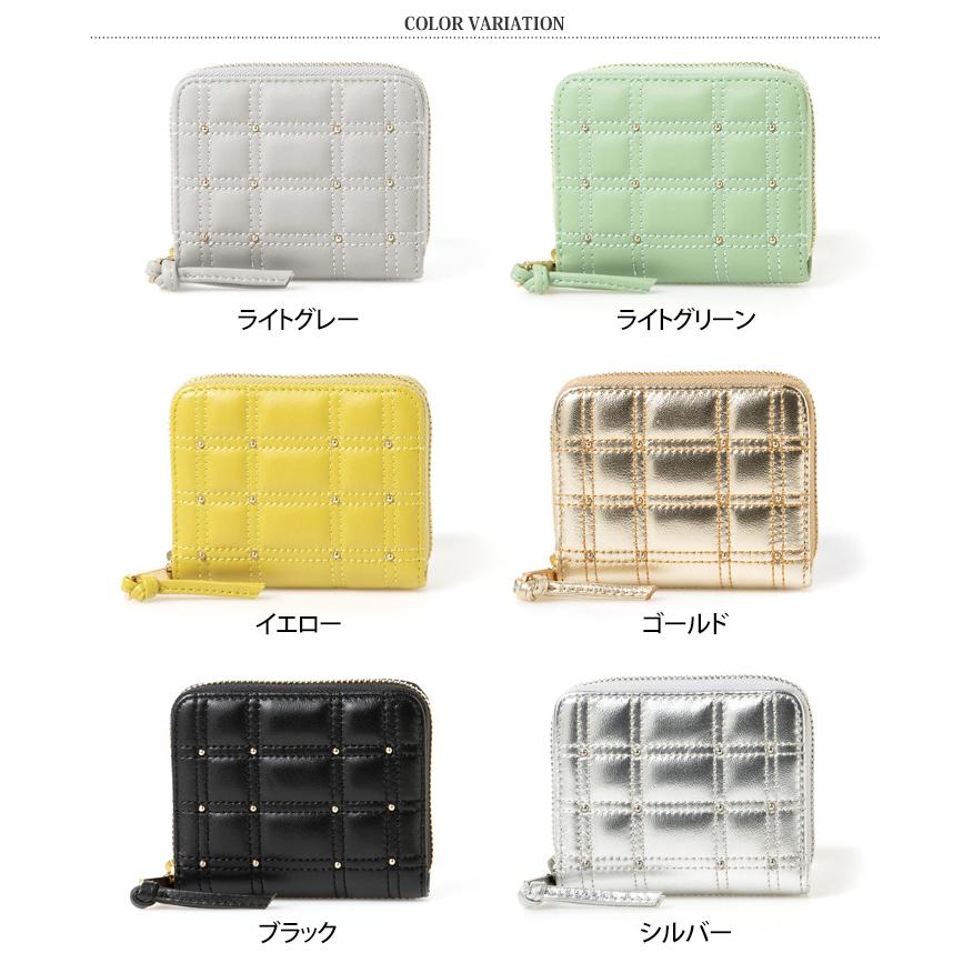 perche（ペルケ） 財布 レディース 二つ折り コンパクト カード