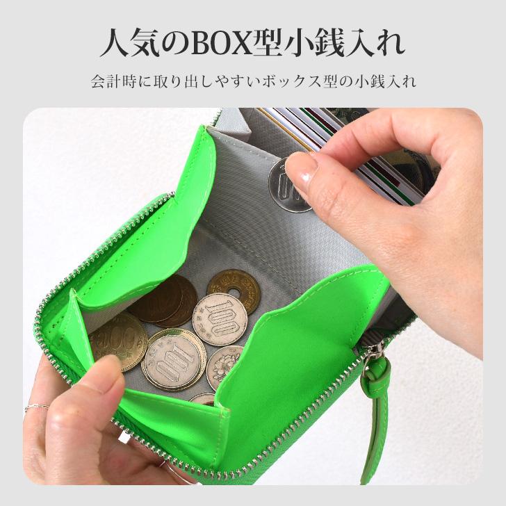 財布 ジャバラ カードウォレット レディース ネオンカラー 財布 ジャバラ カードウォレット レディース ネオンカラー
