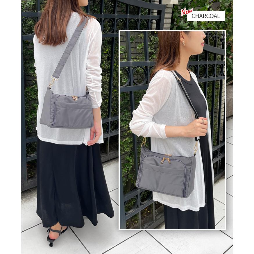 お財布ショルダー バッグ スマホ ウォレット 斜めがけ 大容量 軽い