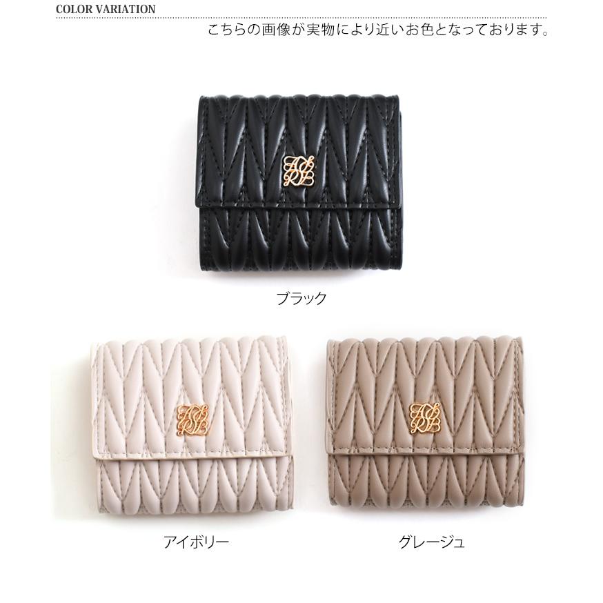 三つ折り財布 レディース コンパクト 財布 三つ折り ミニ財布 3つ折り