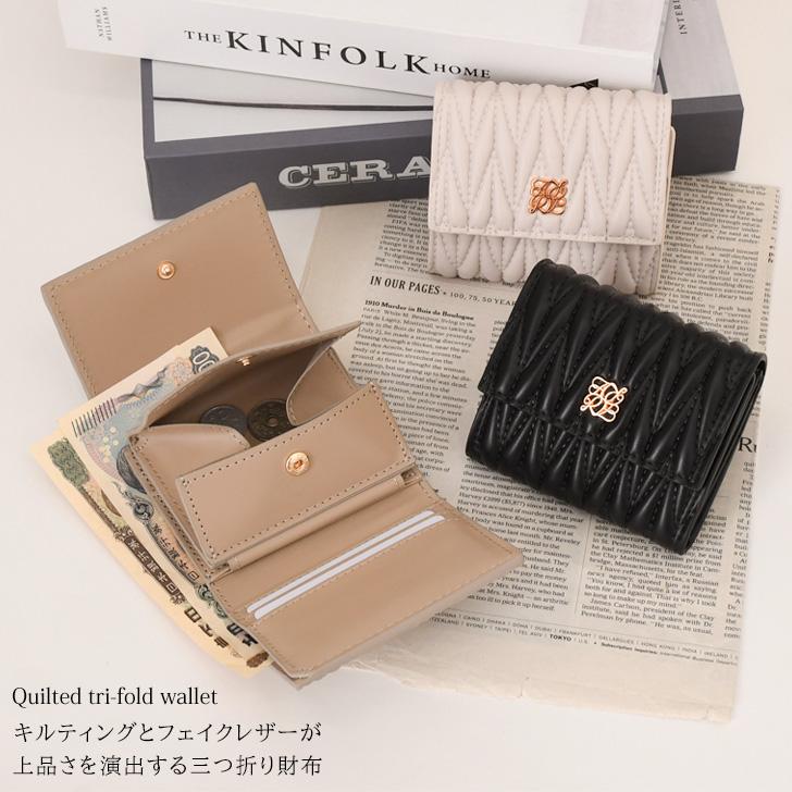 三つ折り財布 レディース コンパクト 財布 三つ折り ミニ財布 3つ折り