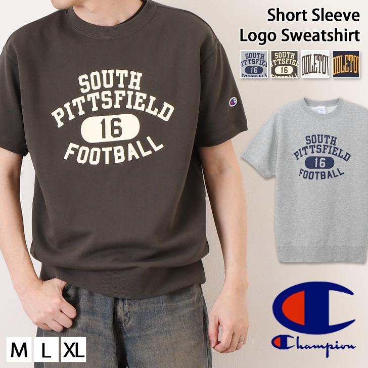 Champion チャンピオン ショートスリーブ ロゴ スウェットシャツ