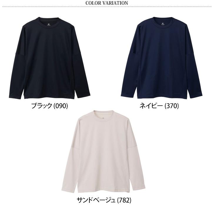 新品未使用　yori チャンキーヘムラウンドTee イエロー Champion（チャンピオン）の「送料無料 Champion 刺繍ロゴ