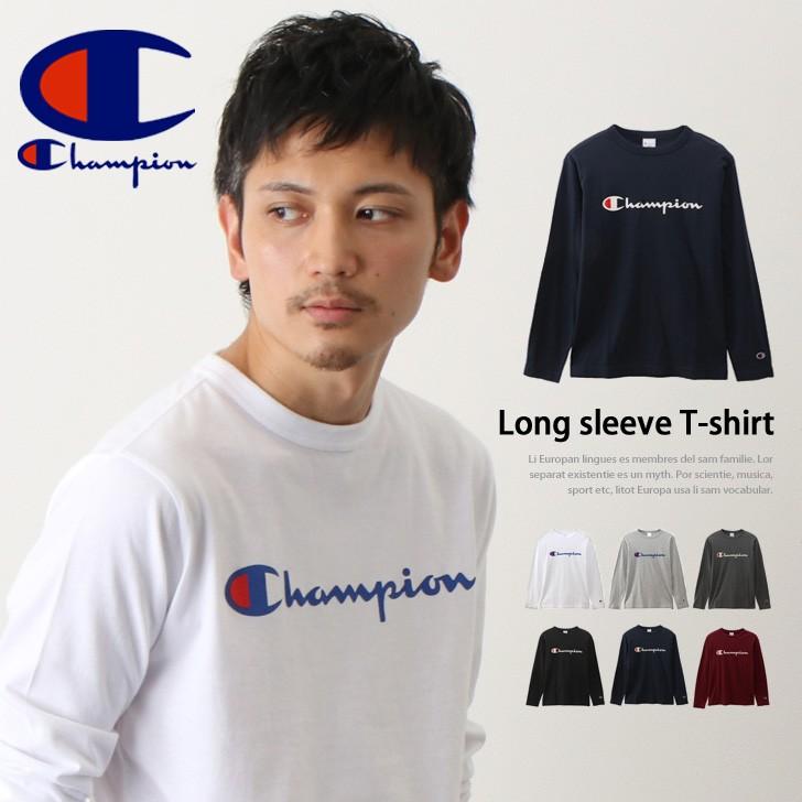 チャンピオン Champion Tシャツ 長袖 メンズ レディース ブランド ロンt ロングスリーブ Tシャツ ロゴt C3 Q401 秋 秋服 C3q401 Joknet Yahoo 店 通販 Yahoo ショッピング