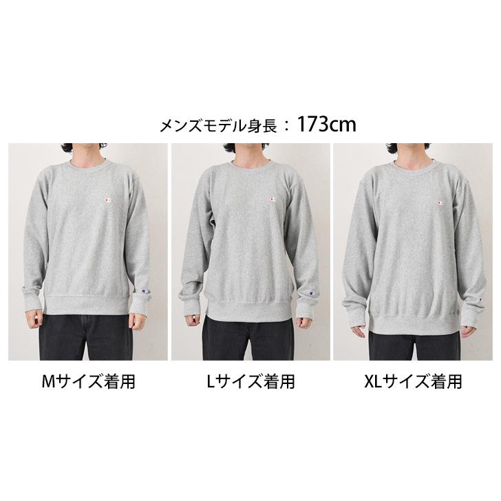 Championリバースリーブ　スウェット Mサイズ グレー Champion（チャンピオン） スウェット Tシャツ メンズ トップス 長袖