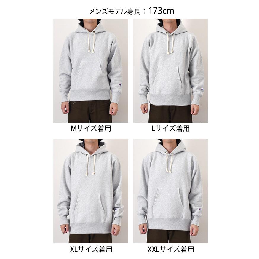新作 チャンピオン Champion スウェット パーカー メンズ トップス 裏起毛 厚手 11.5オンス リバースウィーブ フード付き C3-Y032 ブランド Champion（チャンピオン） スウェット パーカー メンズ トップス 裏