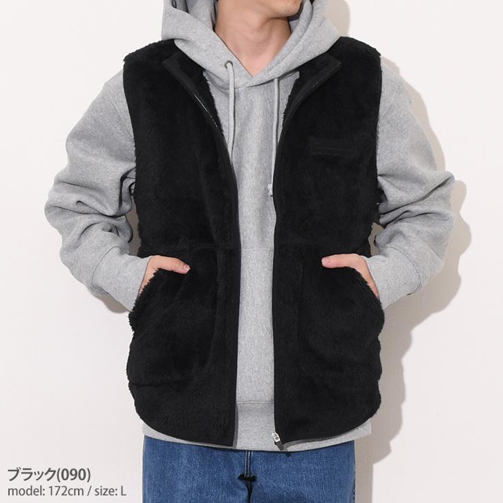 Champion（チャンピオン） ジップベスト フリース ボア アウター