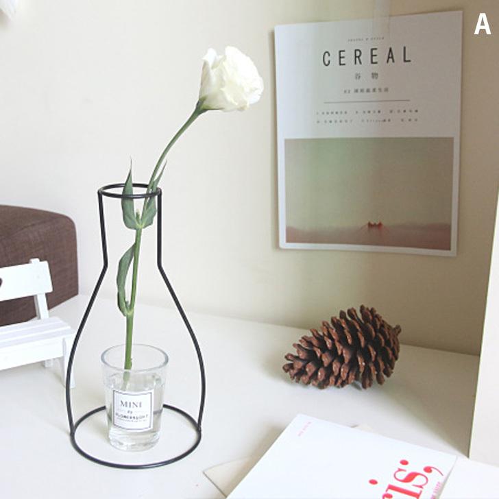 フラワーベース アイアン ワイヤー 花瓶 花びん おしゃれ フレーム 一輪挿し 韓国 北欧 ワイヤーベース インテリア 雑貨 ポイント消化 Czysacz Joknet Yahoo 店 通販 Yahoo ショッピング