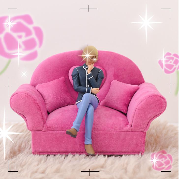 新品☆猫脚ソファー&チェアー型ジュエリーBOX ドールハウス インテリア