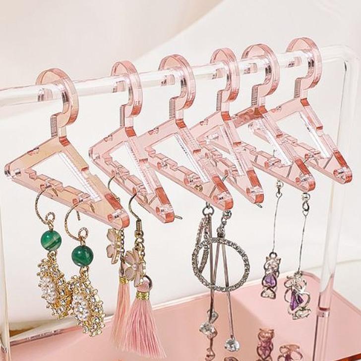 ピアススタンド アクセサリーケース ミニハンガーラック 収納