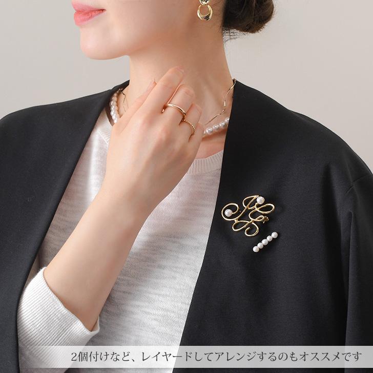 ブローチ パール 華やか 洗練された贅沢なデザイン レディースのブローチ | 三越伊勢丹オンラインストア・通販【公式】