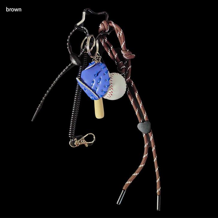 キーホルダー ストラップ チャーム バッグ スマホ アクセサリー パラ