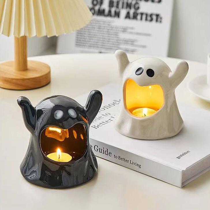 キャンドルホルダー ハロウィン おばけ テーブル インテリア