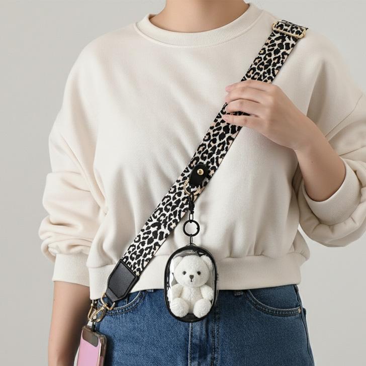 ショルダーストラップ 太め バッグ 付け替え 幅広 スマホショルダー 全