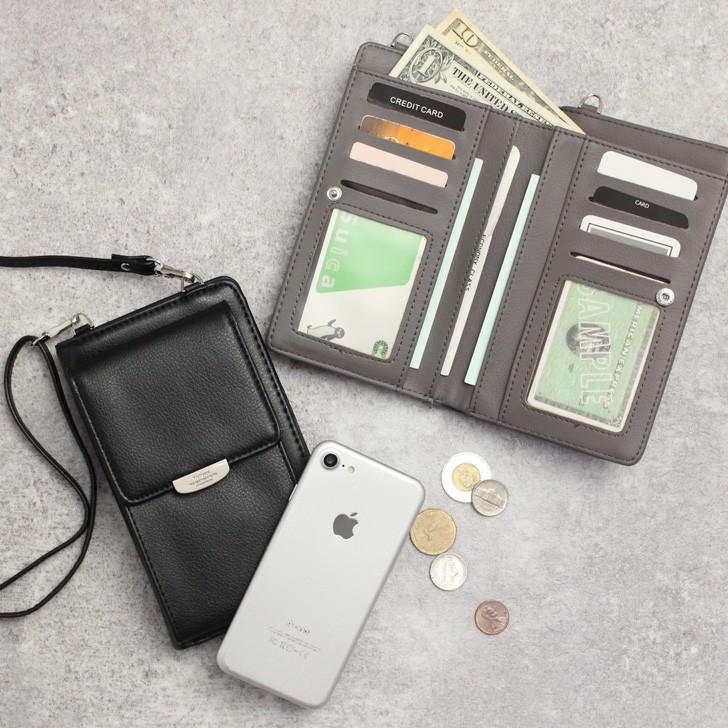 ポーチ スマホ お財布ショルダー タテ型 縦型 レディース バッグ お財布ポシェット Puレザー フェイクレザー ミニショルダー 軽量 ポイント消化 Czysbg Joknet Yahoo 店 通販 Yahoo ショッピング