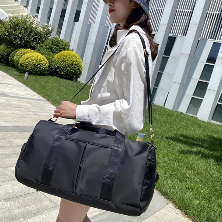 3WAY 大容量 55L 撥水 リュック ボストンバッグ メンズレディース NO 通販 グレーLL 3WAY ボストンバッグ ショルダー付 撥水 旅行 トラベル