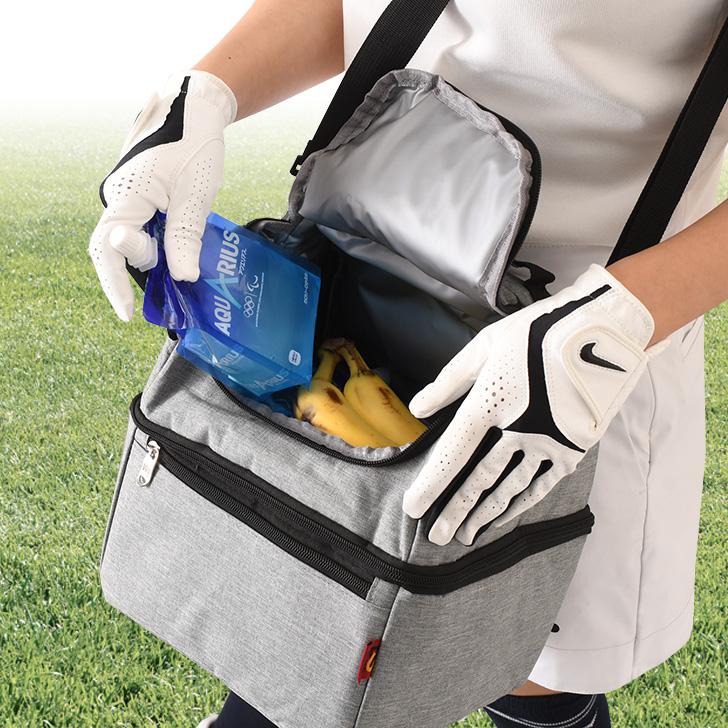 ラウンドバッグ ゴルフ 保冷 保温 断熱 PEVA クーラーバッグ カート