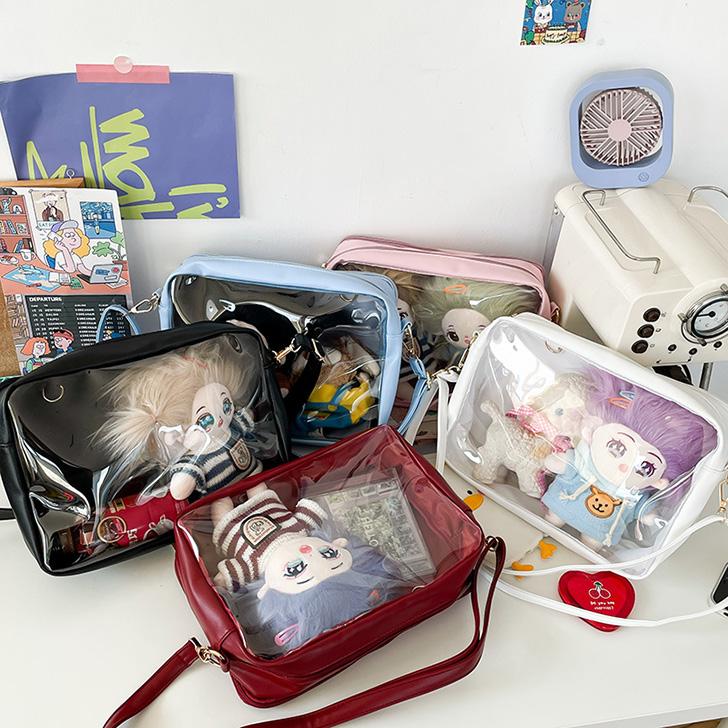 クリアバッグ ショルダー おしゃれ レディース 透明 ミニ 小さめ 軽い