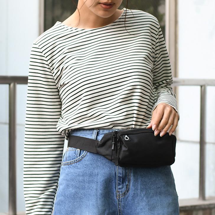 ボディバッグ ウエストポーチ メンズ 軽い 小さめ 仕事 ショルダー