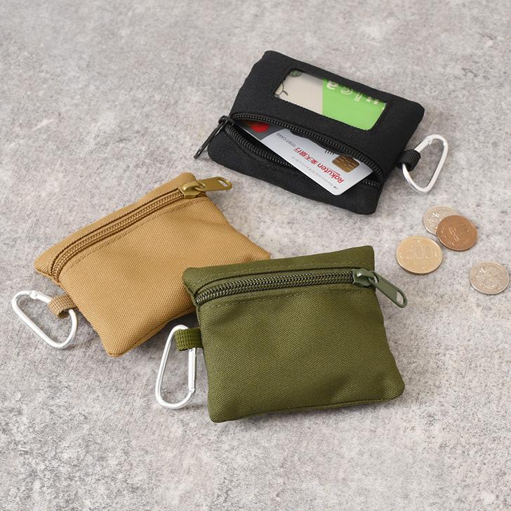 コインケース パスケース ポーチ 小物入れ カード キーホルダー 小銭
