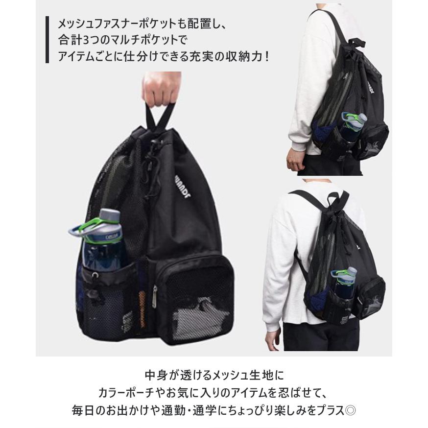 リュック バックパック レディース メンズ 大容量 20L 通学 通勤 A4 黒