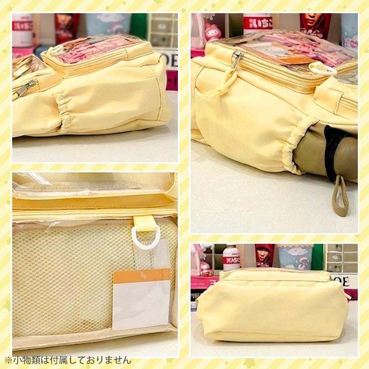 痛バッグ ショルダー ぬいぐるみ 痛バ トートバッグ クリアポケット